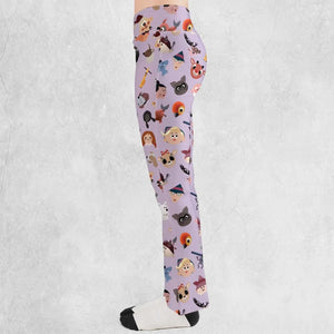 Iconography Rudolph the Red-Nosed Reindeer Flare Leggings