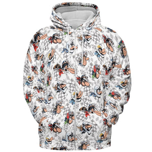 The Riders Joe Bar Team All-over Print Hoodie