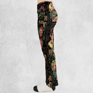 Herbert West–Reanimator Flare Leggings