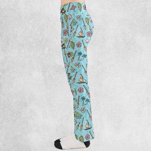 Ocean Vibes Moana Flare Leggings