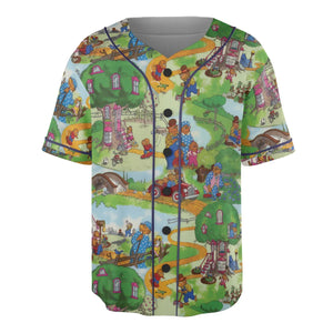 A Big Treehouse Berenstain Bears Unisex Baseball Jersey
