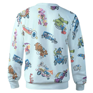 W is for Wacky Races Cardigan