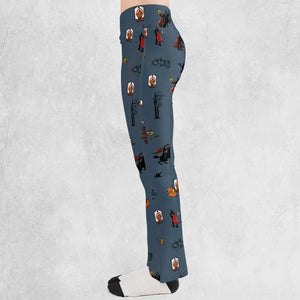 Headless Horseman Ichabod and Mr. Toad Flare Leggings