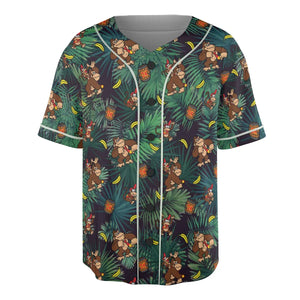 Donkey Kong Nintendo Video Games Unisex Baseball Jersey