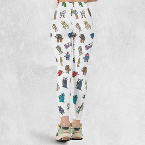 Characters Of Scumby Legging