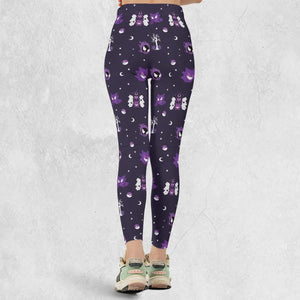 Gengar Pokemon Pattern Legging