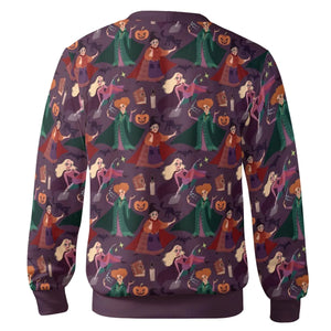 Sanderson Sisters Pattern Cardigan