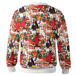 Holiday Power Up Super Mario Cardigan