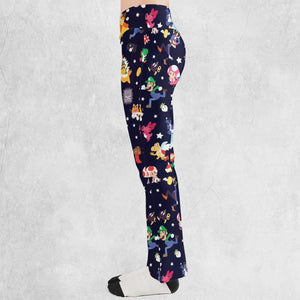 Mushroom Kingdom Super Mario Flare Leggings