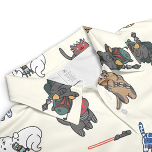 Star Wars Characters as Cats AOP Men/Women Polo Shirt