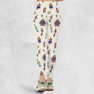 Schoolhouse Rock Characters Legging