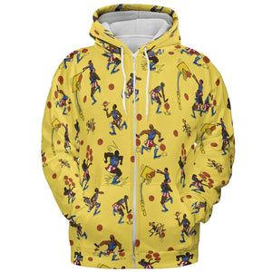 Harlem Globetrotters All-over Print Hoodie