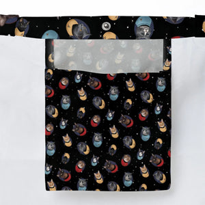 Live Long and Paws-purr Star Trek Large Tote Bag