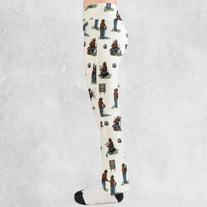 Smokey The Bear Flare Leggings
