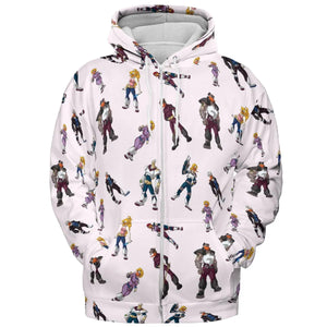 Mighty Ducks The Animated Series Characters All-over Print Hoodie