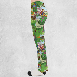 A Big Treehouse Berenstain Bears Flare Leggings