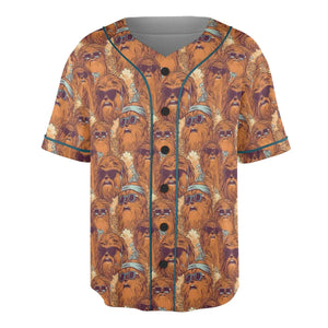 Retro Chewy Summer Vibes Unisex Baseball Jersey