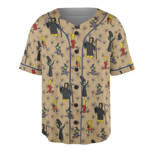 Daily Dose Of Simpsons Unisex Baseball Jersey