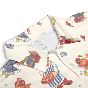 Backstage Inspired The Muppets AOP Men/Women Polo Shirt