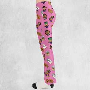 Halloween McNugget Buddies Flare Leggings