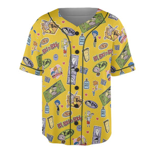 Ed Edd n Eddy n The Kanker Sisters Unisex Baseball Jersey