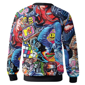 Back To The 80s Pop Culture 80s Movies Characters Cardigan