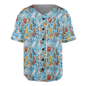 Animation Dogs Unisex Baseball Jersey