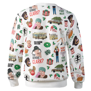 National Lampoon's Christmas Vacation Pattern Cardigan