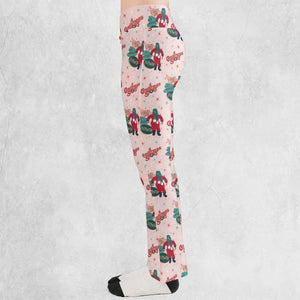 I Can't Put My Arms Down A Christmas Story Flare Leggings