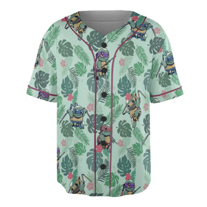 Teenage Mutant Ninja Squirtle Unisex Baseball Jersey