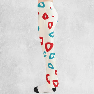 Togepi Pattern Pokemon Flare Leggings