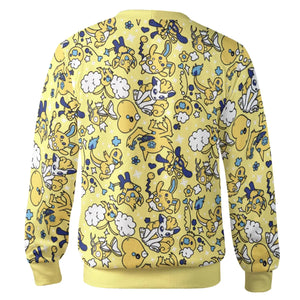 Shiny Magikarp Pokemon Pattern Cardigan