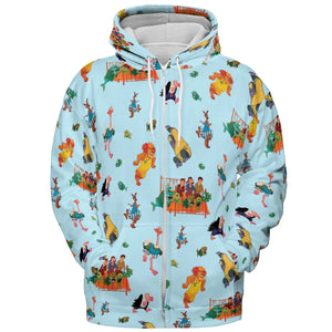 Bedknobs and broomsticks Characters All-over Print Hoodie