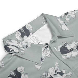 60s Sailors Battle Pattern AOP Men/Women Polo Shirt