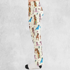 Cereal Monster Breakfast Flare Leggings