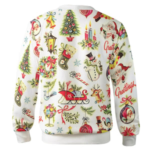 Vintage Christmas Victoria Cardigan