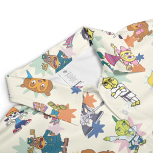 Parappa the Rapper Characters AOP Men/Women Polo Shirt