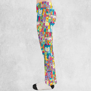 It's a Small World Flare Leggings