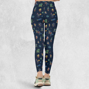 Masters Of The Universe Funny Pattern Legging
