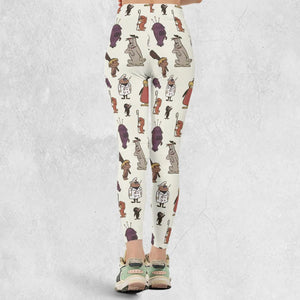 The Ruff and Reddy Show Legging