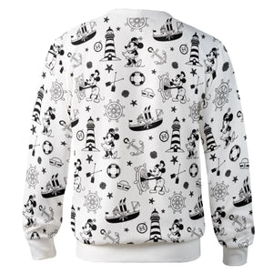 Steamboat Willie pattern Cardigan