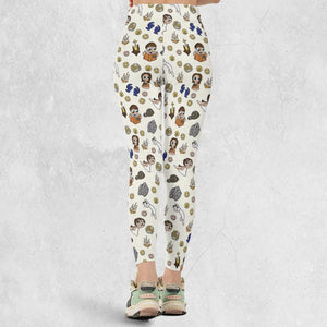 Doodle Luck Dragon Falkor The Neverending Story Legging