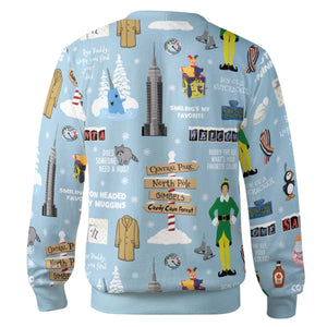 Buddy the ELF Quotes Christmas Cardigan