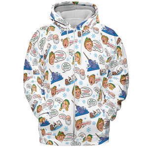 All-over Print Hoodie - MB7KUAHN - - 3