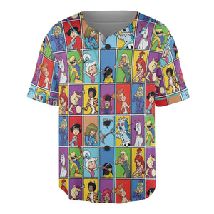 The women of Hanna Barbera Unisex Baseball Jersey