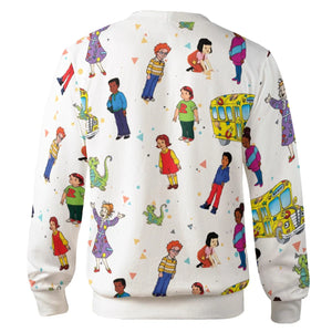 The Magic School Bus Characters Cardigan