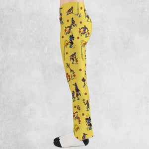 Harlem Globetrotters Flare Leggings