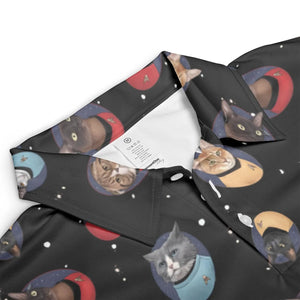 Live Long and Paws-purr Star Trek AOP Men/Women Polo Shirt
