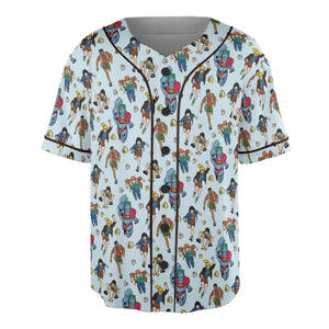 Save The Planet Captain Planet and the Planeteers Unisex Baseball Jersey