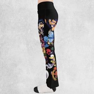 Krem Krew Donkey Kong Flare Leggings